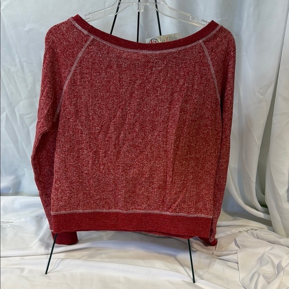 Cowgirl Tough, Red Wine Graphic Sweatshirt, size Medium, shoulder shirt - Picture 6 of 8